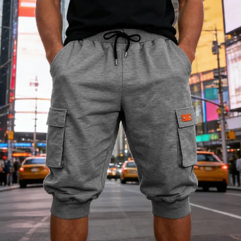 Men's All-Day Versatile Work Shorts - Modern 7/8 Cropped Fit - Undefyning Lynes