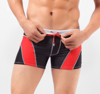 Men's Anchor Stripe Swim Shorts — Nautical Style Beach & Pool Wear - Undefyning Lynes