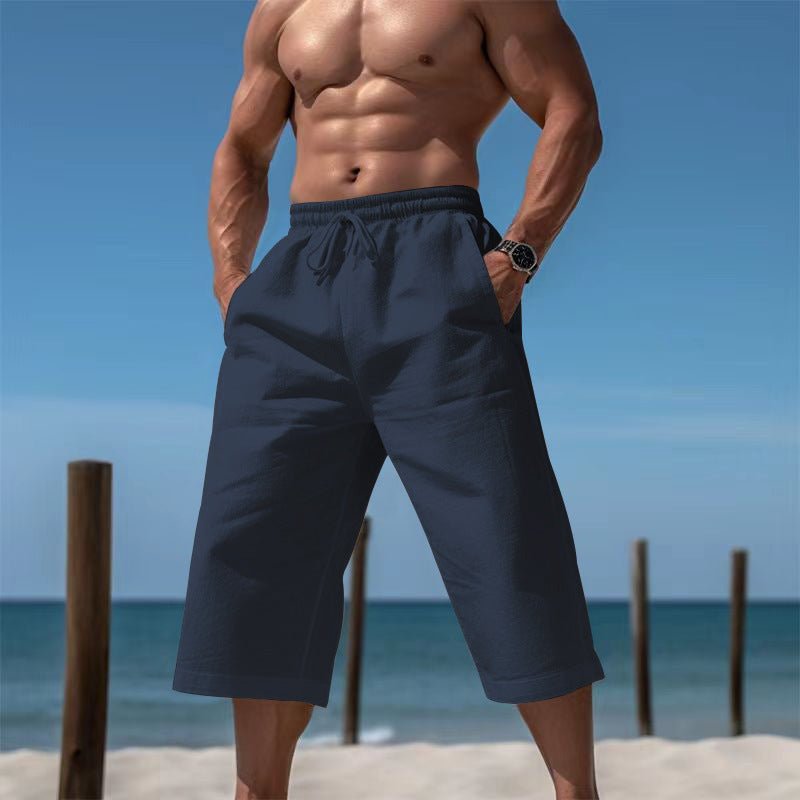 Men's Breathable Casual Capri Shorts - Undefyning Lynes