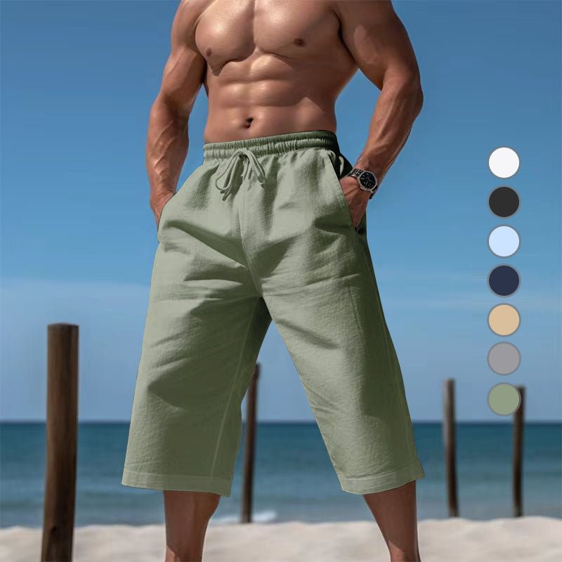 Men's Breathable Casual Capri Shorts - Undefyning Lynes