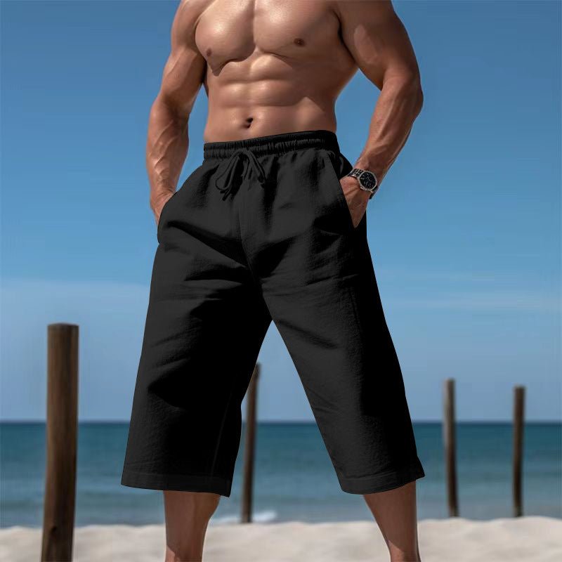 Men's Breathable Casual Capri Shorts - Undefyning Lynes