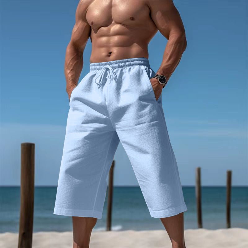 Men's Breathable Casual Capri Shorts - Undefyning Lynes