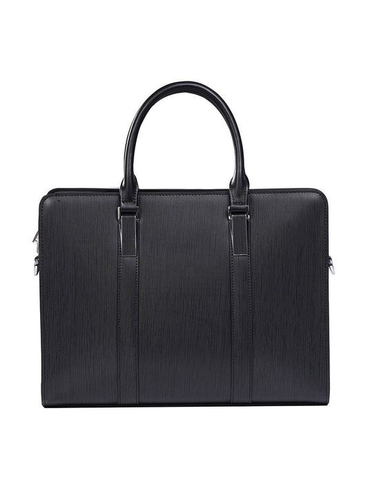 Men's Cowhide Leather Business Handbag — Laptop Carry - Undefyning Lynes