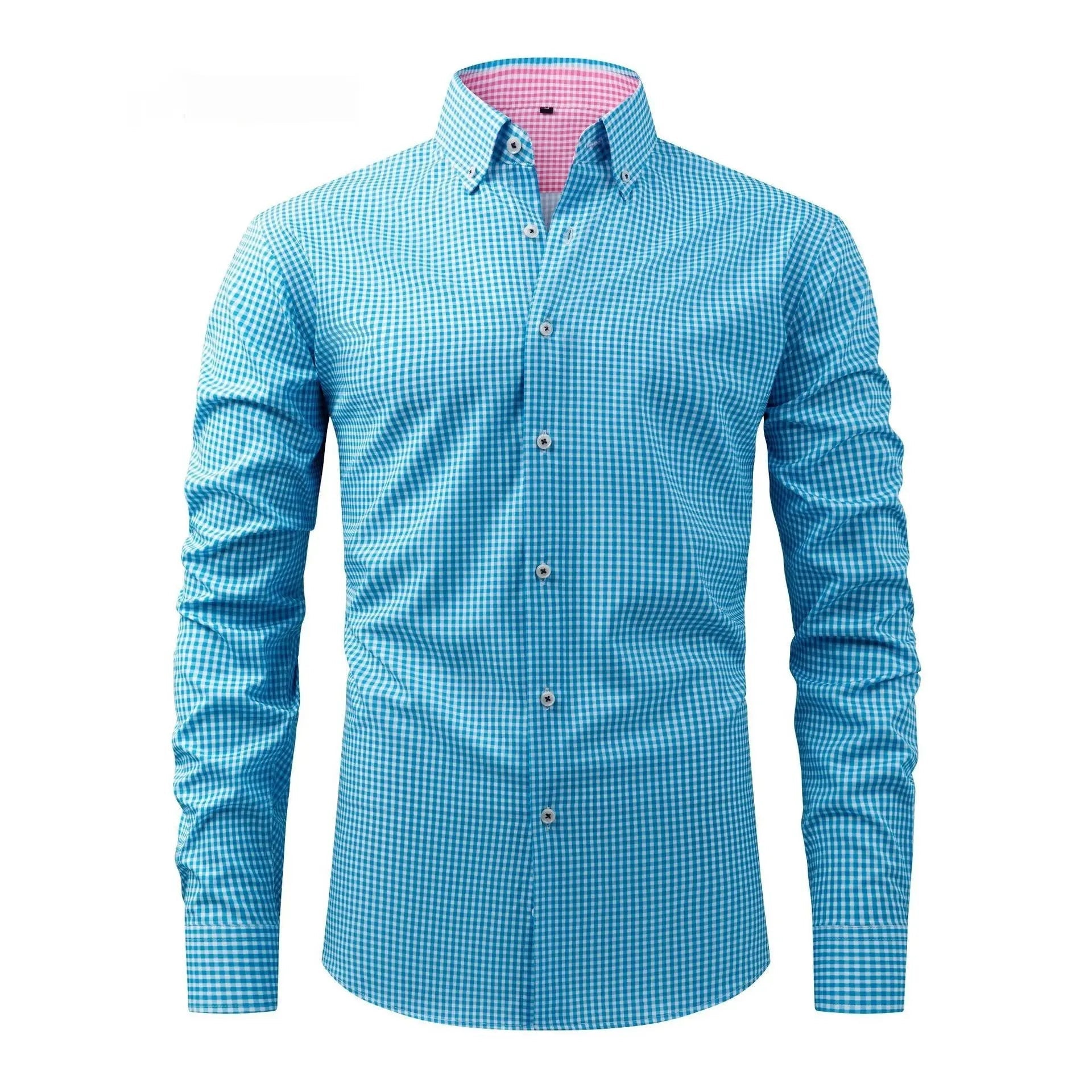 Men's Performance Stretch Print Shirt - Move Freely, Look Sharp - Undefyning Lynes