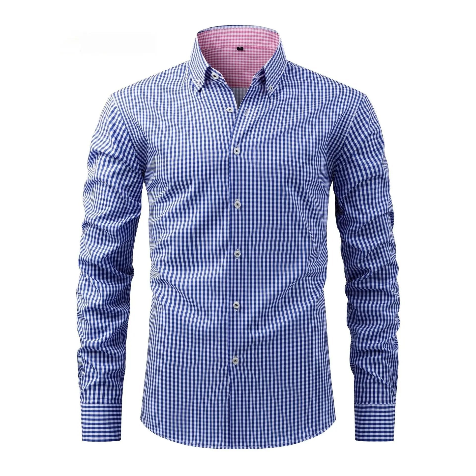 Men's Performance Stretch Print Shirt - Move Freely, Look Sharp - Undefyning Lynes
