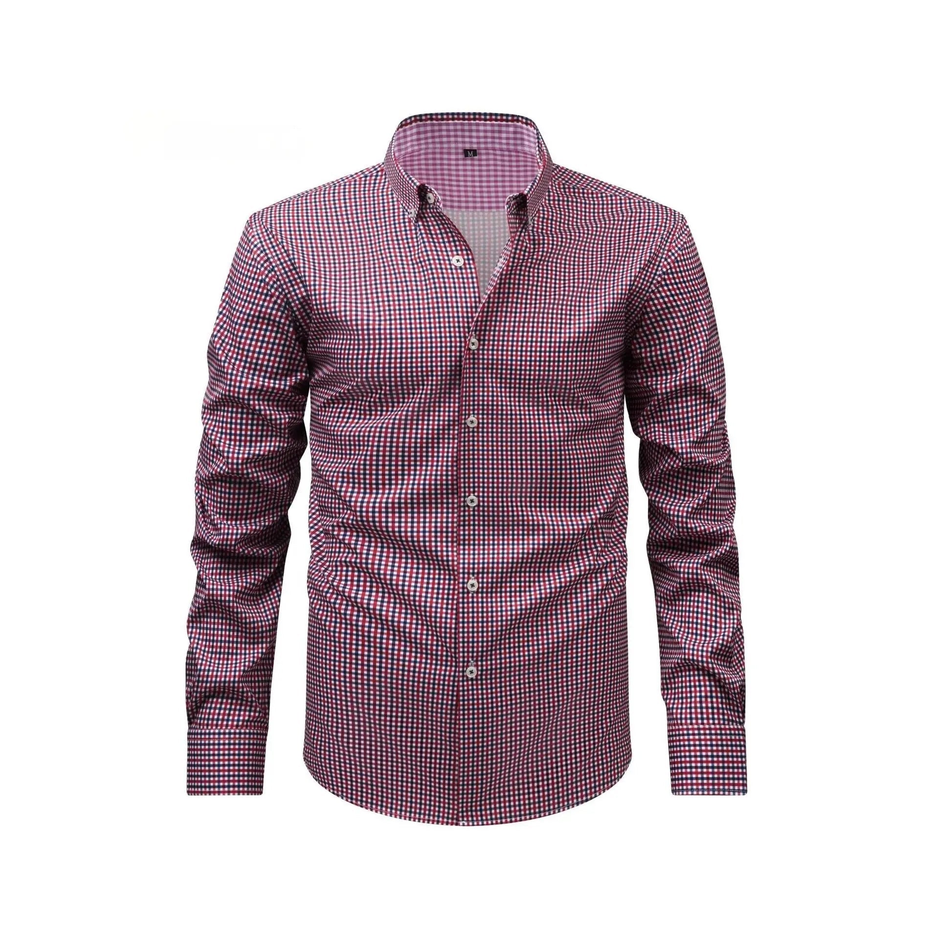 Men's Performance Stretch Print Shirt - Move Freely, Look Sharp - Undefyning Lynes