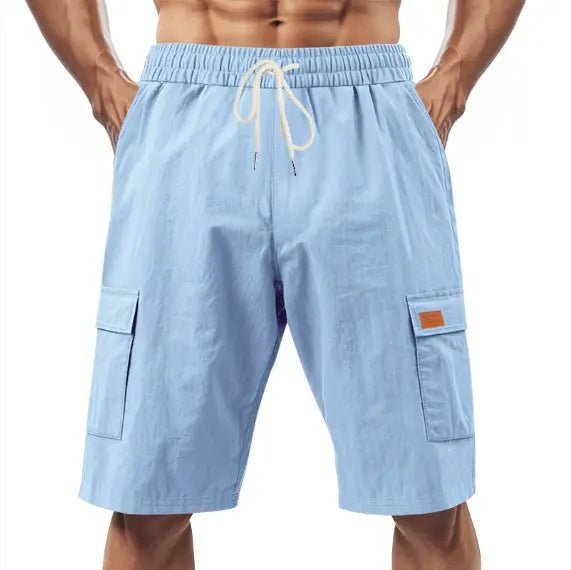 Men's Premium Linen Drawstring Shorts: Effortless Summer Comfort - Undefyning Lynes