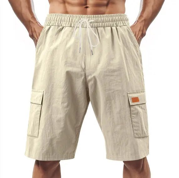 Men's Premium Linen Drawstring Shorts: Effortless Summer Comfort - Undefyning Lynes