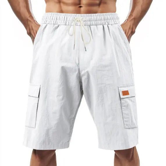 Men's Premium Linen Drawstring Shorts: Effortless Summer Comfort - Undefyning Lynes