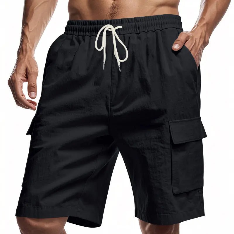 Men's Premium Linen Drawstring Shorts: Effortless Summer Comfort - Undefyning Lynes