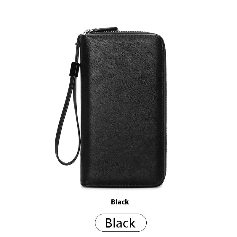 Men's RFID-Blocking Multifunctional Wallet Bag – Anti-Theft, 7 Compartments - Undefyning Lynes