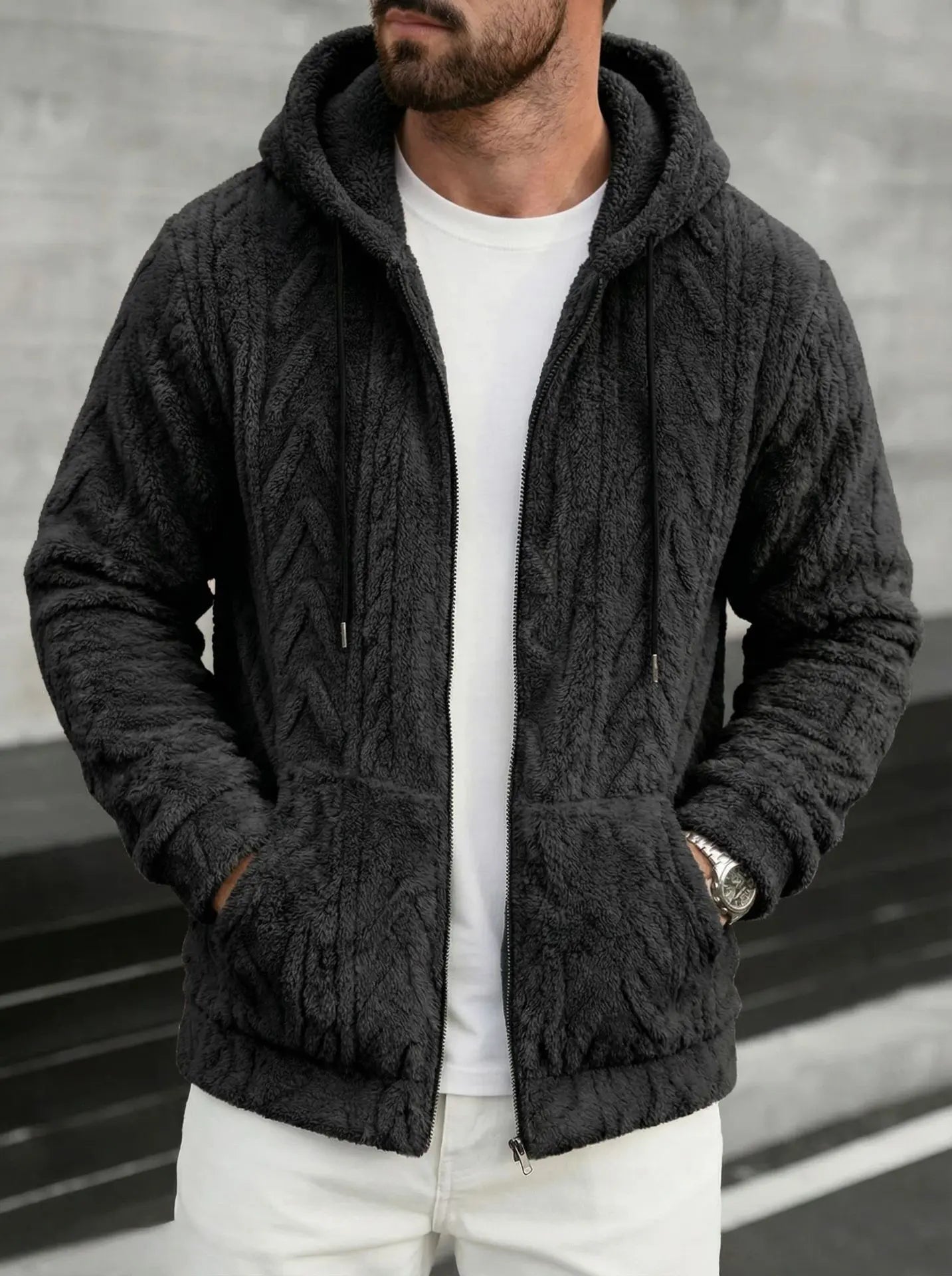 Men's Ultra-Soft Fleece-Lined Hoodie | Effortless Comfort & Everyday Style - Undefyning Lynes