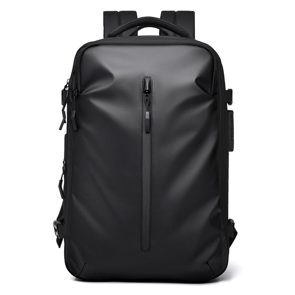 Men's Vacuum-Compression Travel Backpack — Expandable Business Carry-On Bag - Undefyning Lynes