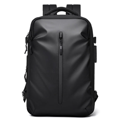 Men's Vacuum-Compression Travel Backpack — Expandable Business Carry-On Bag - Undefyning Lynes