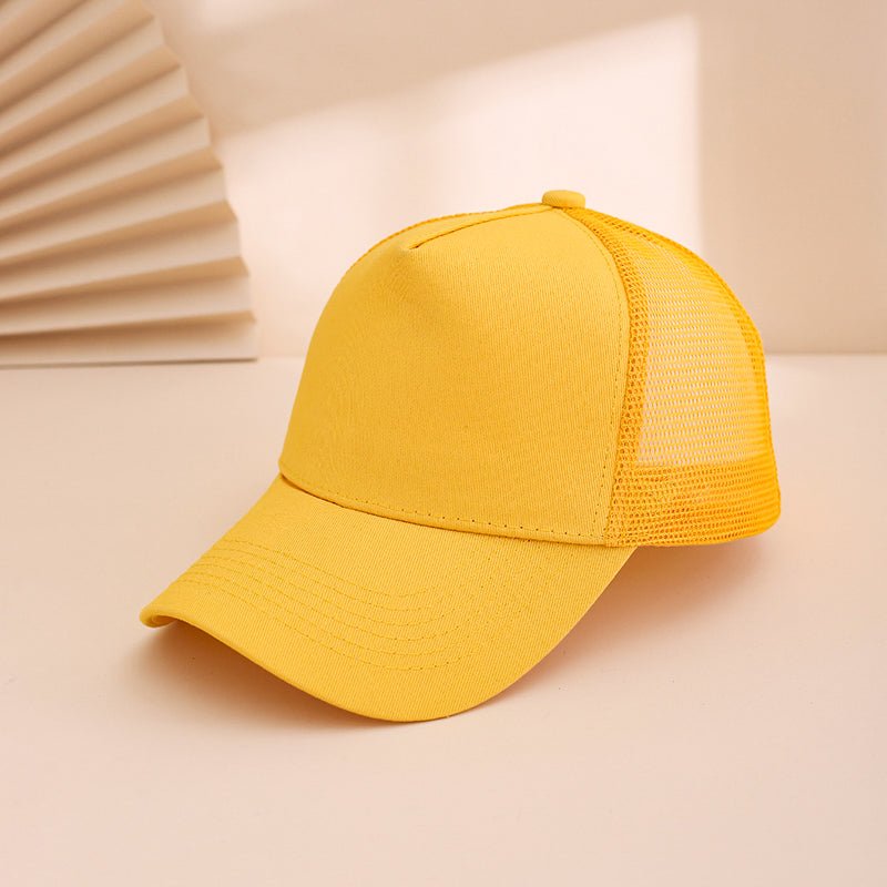 Men's & Women's Adjustable Mesh Baseball Cap — Breathable Sun Hat - Undefyning Lynes