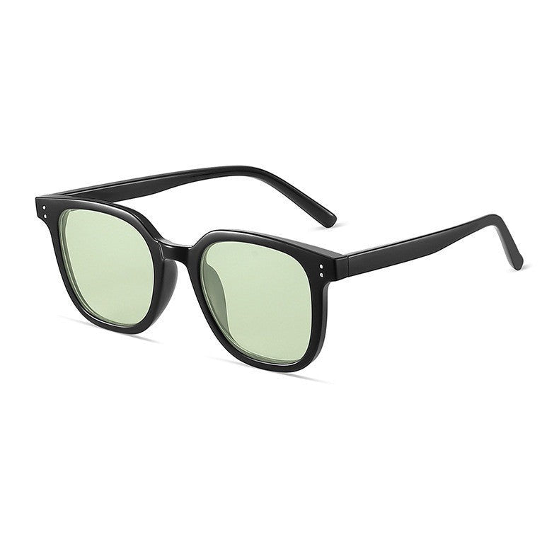 New Square Simple Bold-frame Sunglasses - Undefyning Lynes