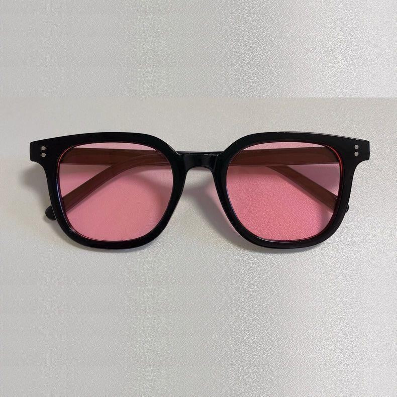 New Square Simple Bold-frame Sunglasses - Undefyning Lynes