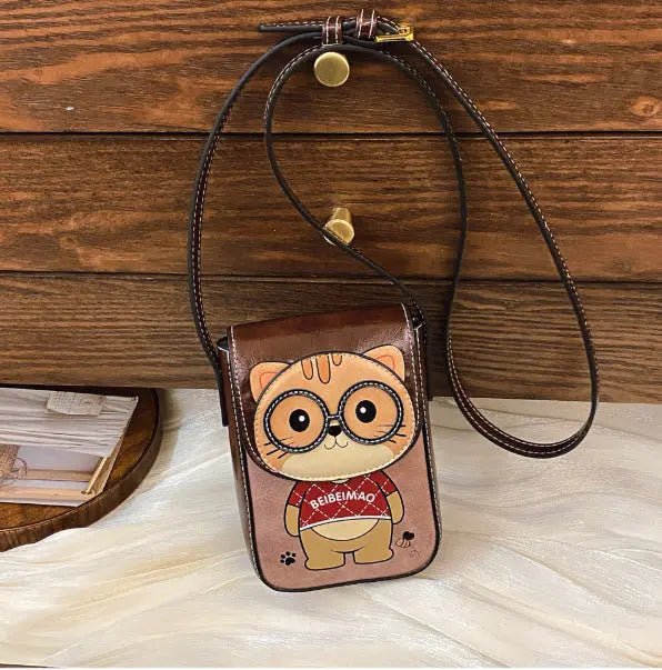 Playful Color-Block Crossbody Bag - Hands-Free Western Chic - Undefyning Lynes