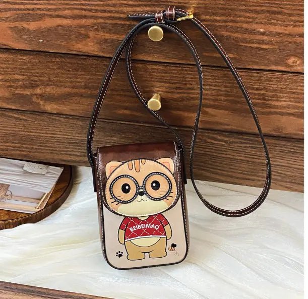 Playful Color-Block Crossbody Bag - Hands-Free Western Chic - Undefyning Lynes