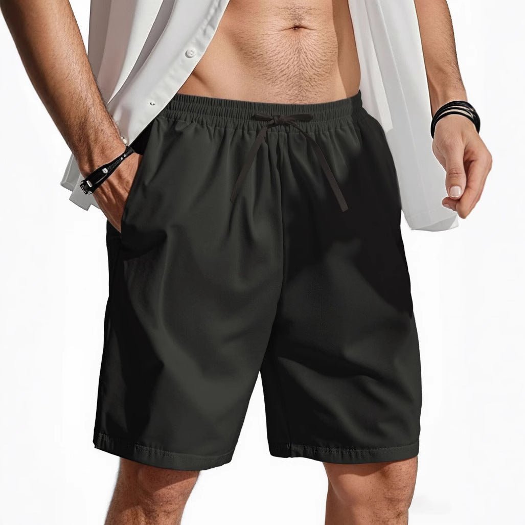 Plus-Size Cotton-Linen Casual Shorts - Undefyning Lynes