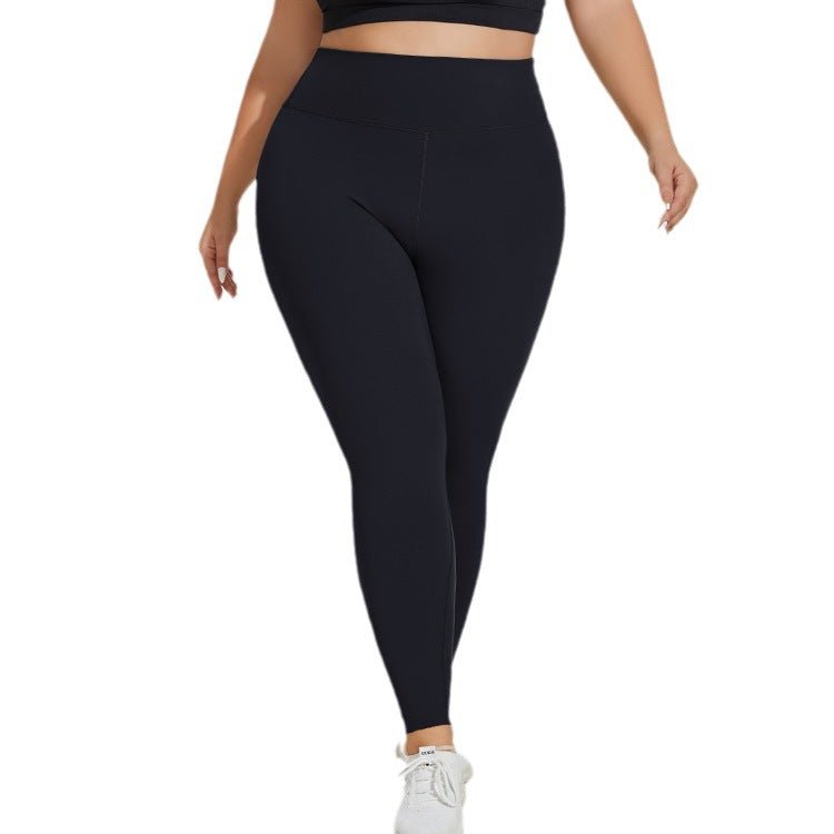 Plus Size Yoga Pants High Waist Hip Lift Seamless Cloud Sense Women's Fitness Exercise - Undefyning Lynes