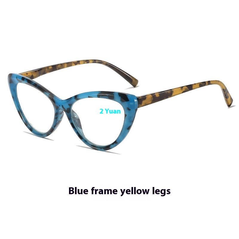 Printed Cat Eye Blue Light Reading Glasses — Fashion Readers for Men & Women - Undefyning Lynes