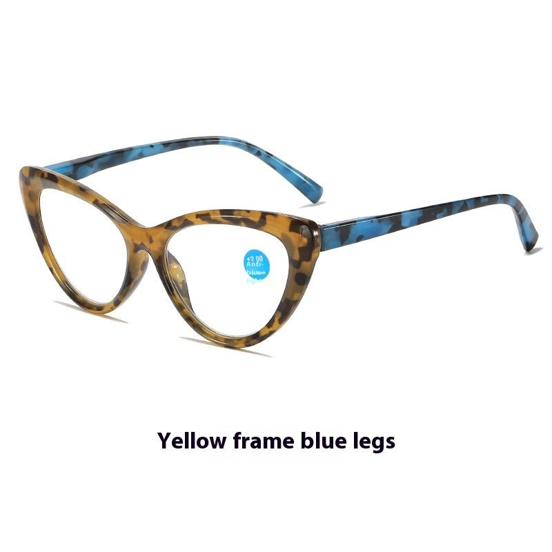 Printed Cat Eye Blue Light Reading Glasses — Fashion Readers for Men & Women - Undefyning Lynes