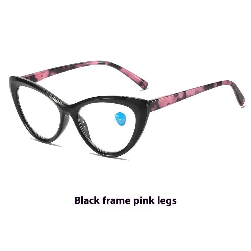 Printed Cat Eye Blue Light Reading Glasses — Fashion Readers for Men & Women - Undefyning Lynes
