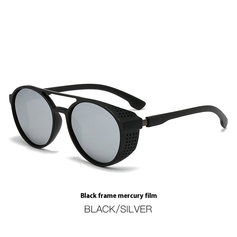 Punk Hollow Retro Sunglasses — Bold Cutout Frames in 6 Colorways - Undefyning Lynes