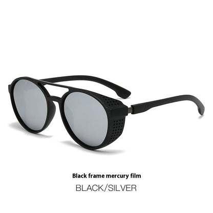 Punk Hollow Retro Sunglasses — Bold Cutout Frames in 6 Colorways - Undefyning Lynes