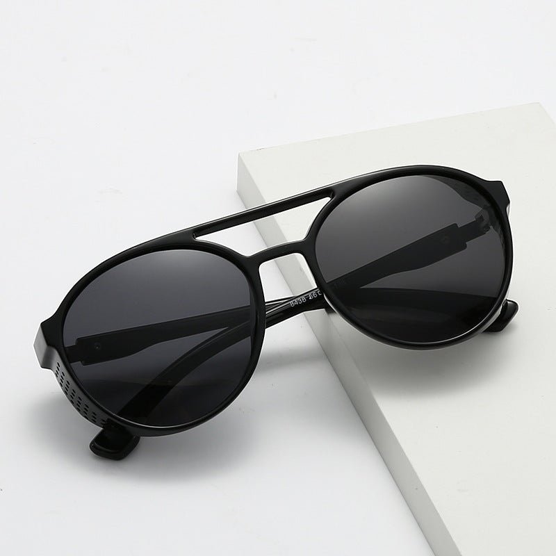 Punk Hollow Retro Sunglasses — Bold Cutout Frames in 6 Colorways - Undefyning Lynes