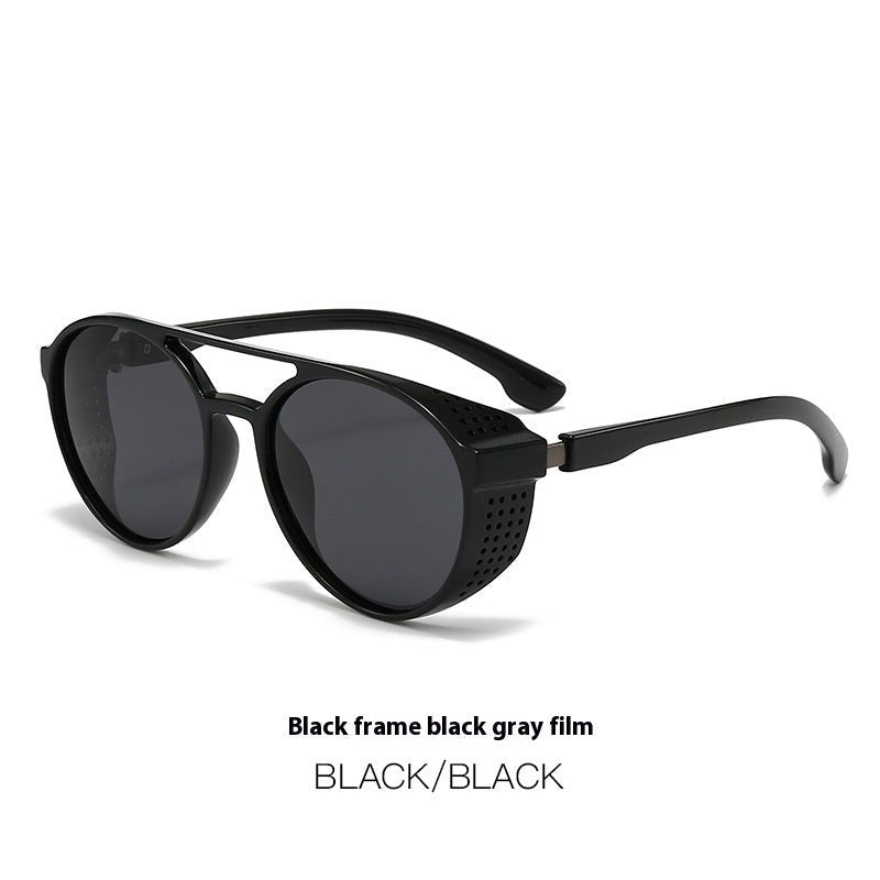 Punk Hollow Retro Sunglasses — Bold Cutout Frames in 6 Colorways - Undefyning Lynes