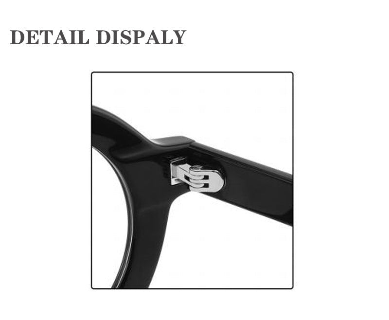 Retro Thick-Frame Round Glasses — Bold Optical Frames with Vintage Edge - Undefyning Lynes