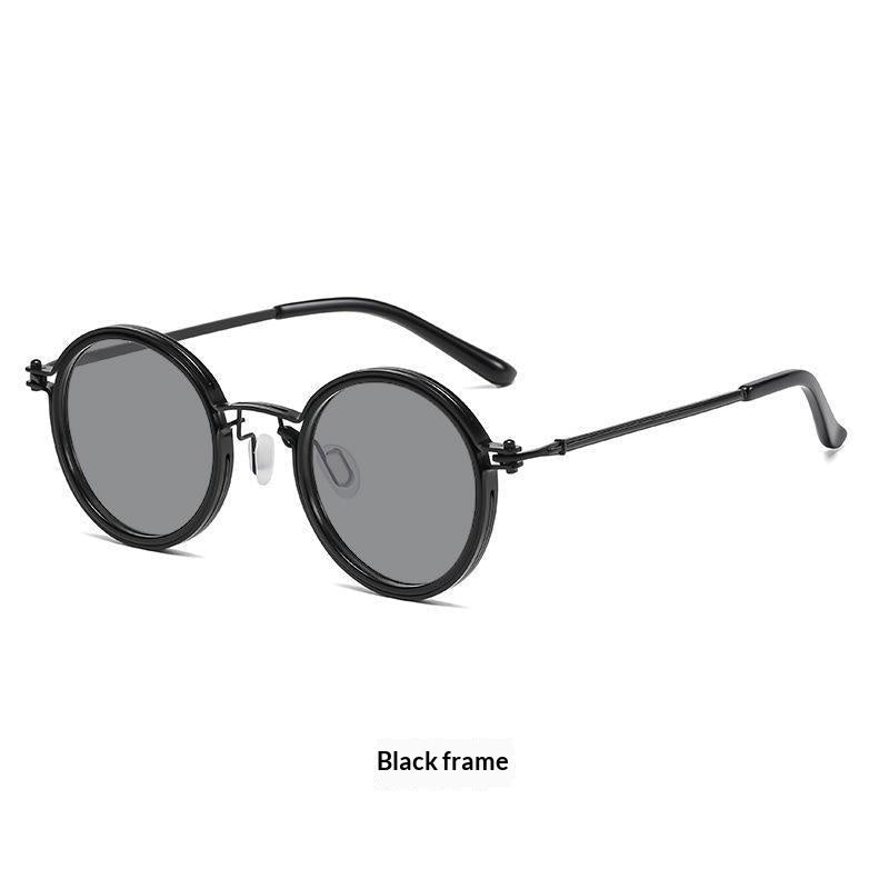 Round-Frame Punk Metal Sunglasses — Bold Alloy Frames in 4 Colorways - Undefyning Lynes