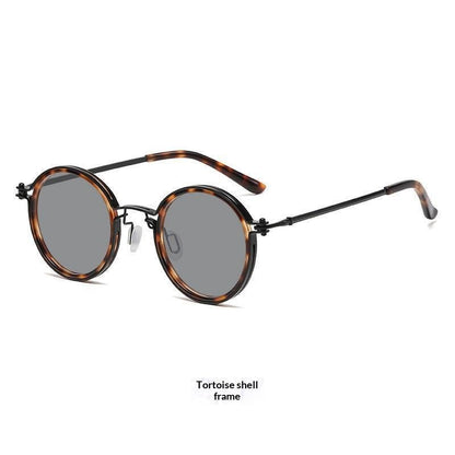 Round-Frame Punk Metal Sunglasses — Bold Alloy Frames in 4 Colorways - Undefyning Lynes