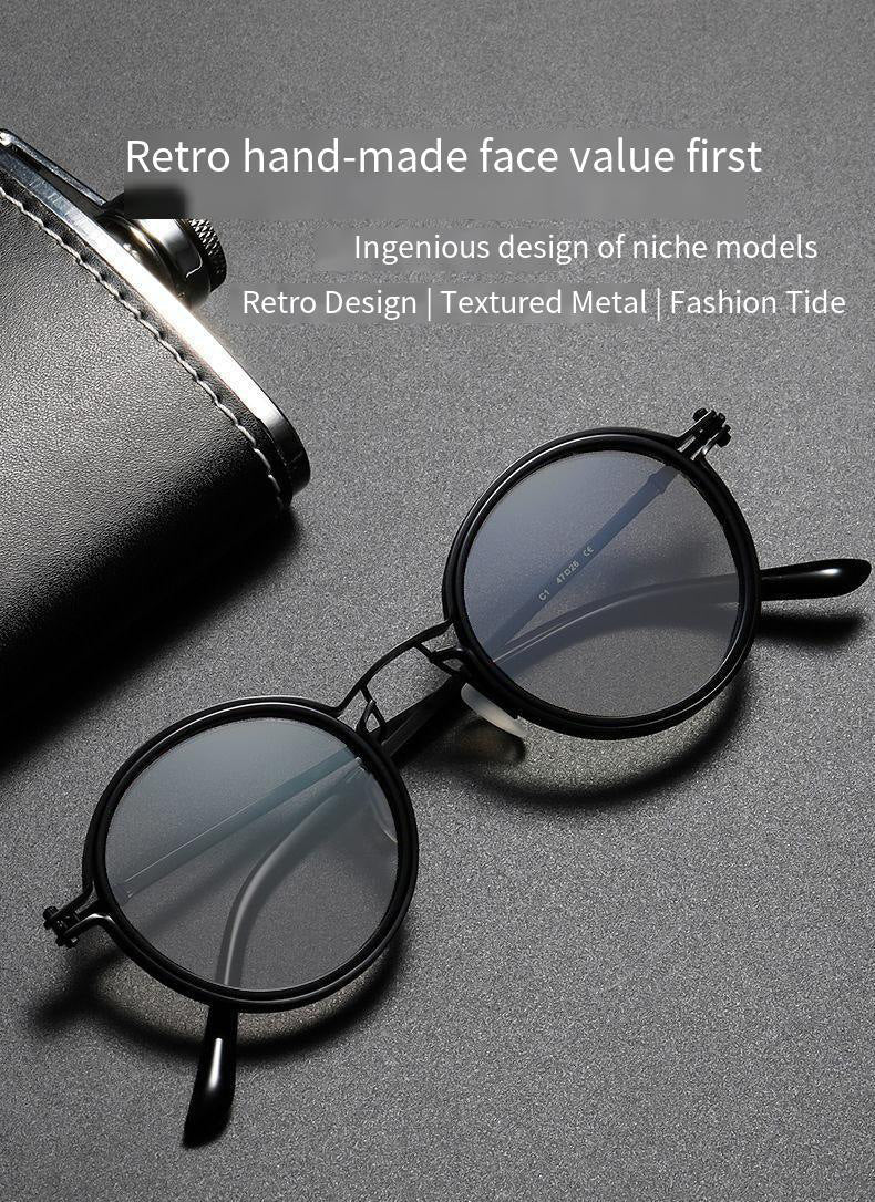 Round-Frame Punk Metal Sunglasses — Bold Alloy Frames in 4 Colorways - Undefyning Lynes