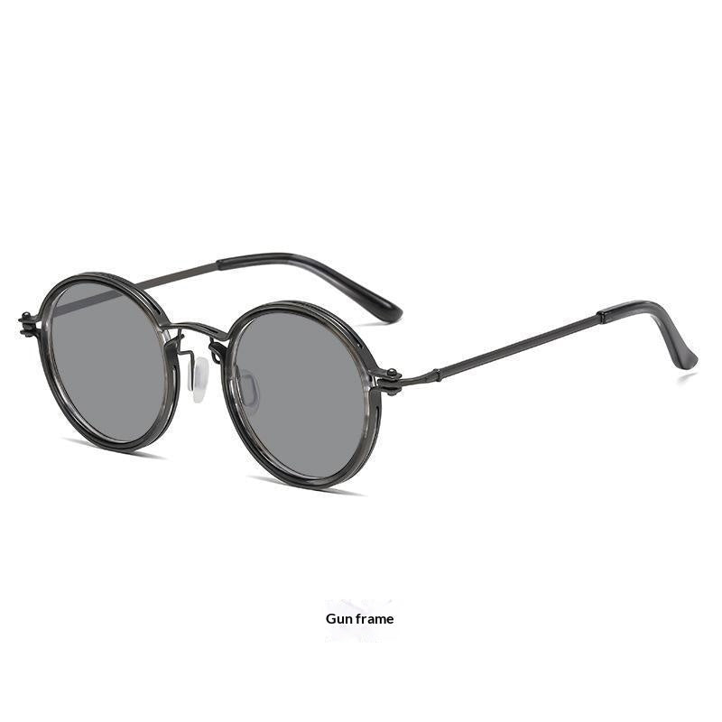 Round-Frame Punk Metal Sunglasses — Bold Alloy Frames in 4 Colorways - Undefyning Lynes