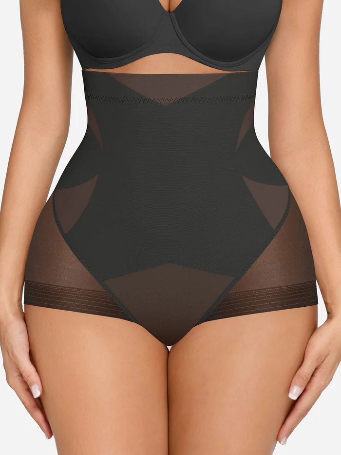 Sculpt & Smooth High-Waisted Tummy Control Briefs – Women's Seamless Shapewear - Undefyning Lynes