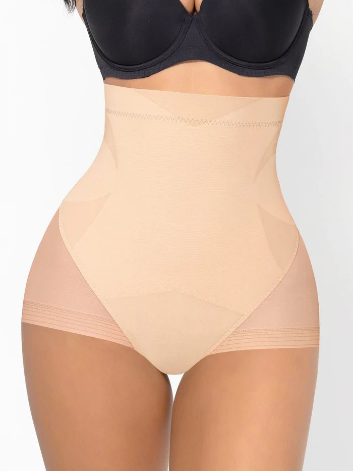 Sculpt & Smooth High-Waisted Tummy Control Briefs – Women's Seamless Shapewear - Undefyning Lynes