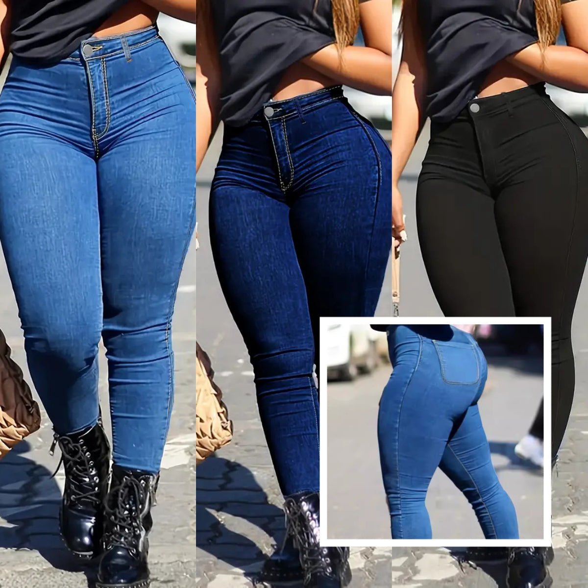 Sculpt & Stretch High-Rise Skinny Jeans – Your New Everyday Essential - Undefyning Lynes