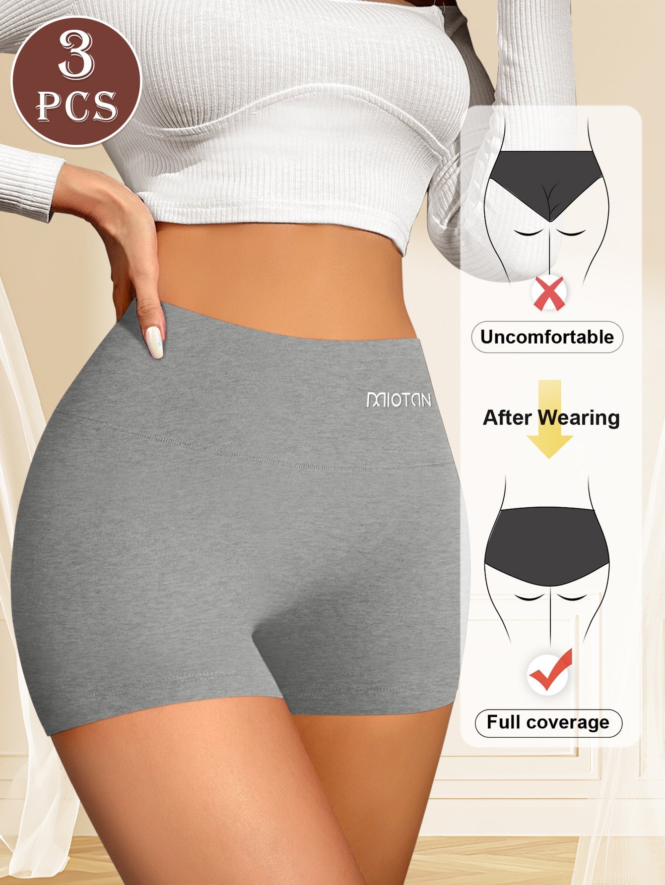 Sculpt & Support High-Waisted Tummy Control Panties – Women's Smoothing Shapewear - Undefyning Lynes