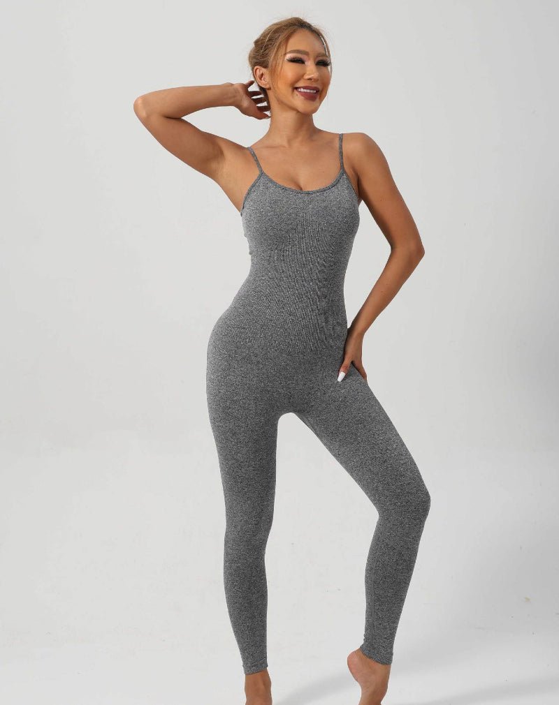 SculptFit Bodysuit — Women's Tummy-Control Shapewear Workout Bodysuit - Undefyning Lynes
