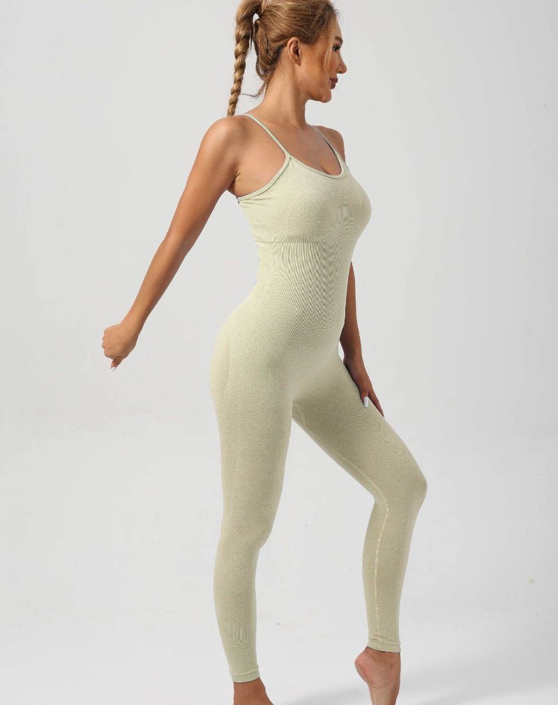 SculptFit Bodysuit — Women's Tummy-Control Shapewear Workout Bodysuit - Undefyning Lynes