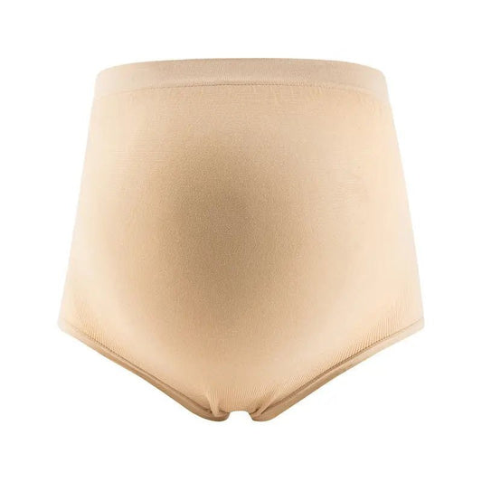 Seamless Maternity Support Briefs – Soft Belly Support Underwear for Every Bump Stage - Undefyning Lynes
