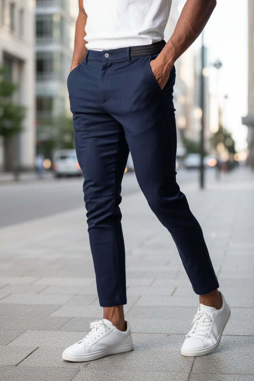 Sharp All Day Slim Dress Pants for Men - Undefyning Lynes