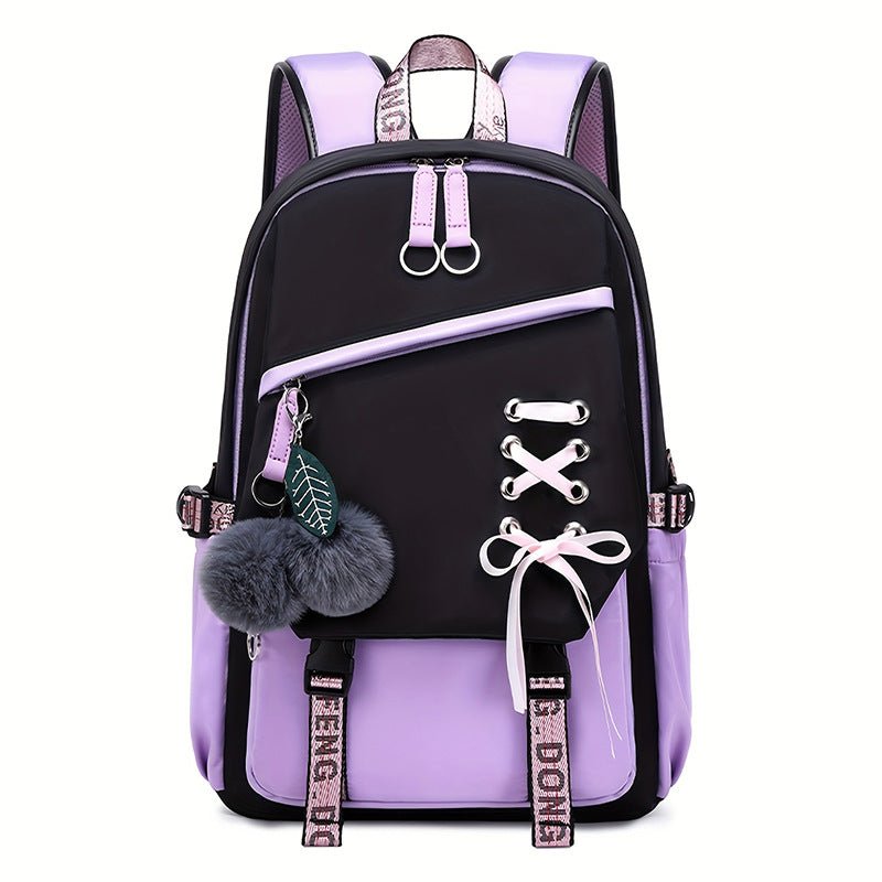 Signature Bow Backpack - Chic, Lightweight & Effortlessly Stylish - Undefyning Lynes