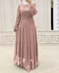 Sophisticated High-Waisted Belted Wrap Dress – Effortless Elegance - Undefyning Lynes