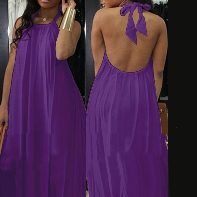 Strap Bohemian Candy-Colored Womens Dress - Undefyning Lynes