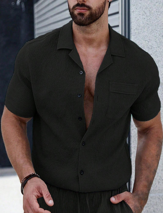 Summer Shirt — Men's Wrinkle-Resistant Breathable Loose Fit - Undefyning Lynes