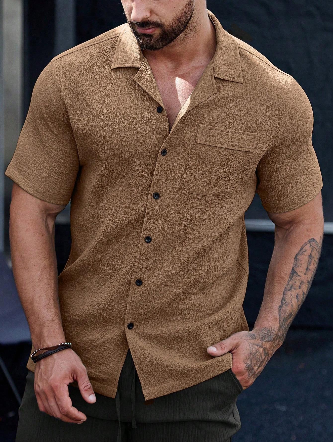 Summer Shirt — Men's Wrinkle-Resistant Breathable Loose Fit - Undefyning Lynes